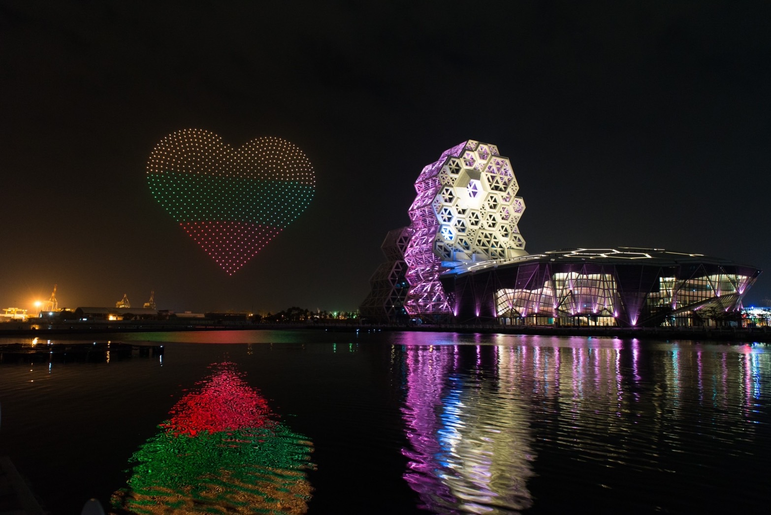 Heart-shaped Flags of Republic of Lithuania